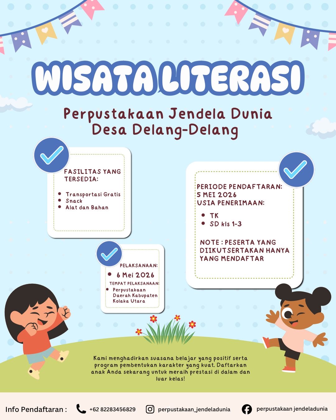 Kegiatan Literasi anak
